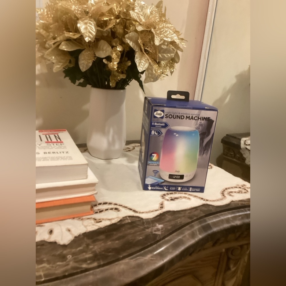 Sound Machine Bluetooth Speaker - Multicolor